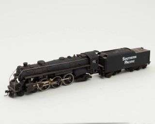 Vintage Kadee Ho Scale Steam Locomotive Engine Wired,  Southern Pacific Tinder