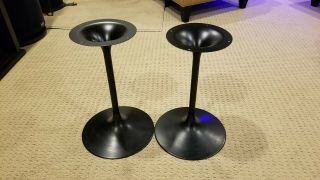 Bose 901 Black Tulip Speaker Stand Pedestals