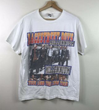 Vintage 1999 Backstreet Boys Millennium Tour Shirt Medium