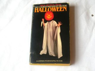 Halloween By Curtis Richards Horror Movie Tie - In Pb 1st 1979
