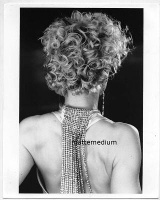 M23c Madonna Vogue Video Vintage 1990s Black White 8x10 Photo =herb Ritts=