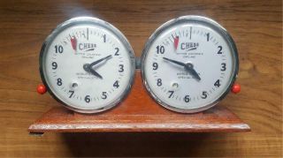 1960s Vintage Chess Clock Sutton Coldfield England