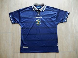 Scotland Home Shirt 1998/1999/2000 Vintage Football Retro France
