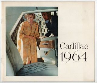 Vintage Advertising Booklet: " Cadillac 1964 "