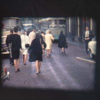 Vintage 8MM Home Movie 1960 ' s London / Amsterdam Vacation 8