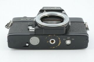 【As - is】 Minolta SRT101 Black 35mm SLR Film Camera body From Japan 106228/386 5