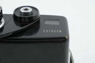 【As - is】 Minolta SRT101 Black 35mm SLR Film Camera body From Japan 106228/386 8