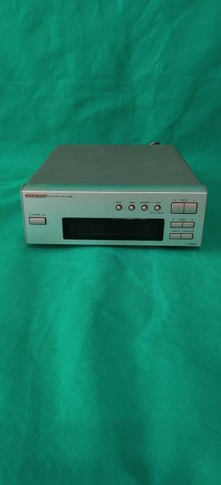 Vintage Onkyo Fm Am Stereo Tuner Receiver Japan Model T - 405x