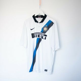Inter Milan Nike Away 2011/2012 Vintage Retro Football Shirt