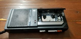Vintage Sanyo 2 Speed Micro Cassette Tape Recorder M5430A 4