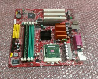 Msi Km2m Combo (ms - 6738) Motherboard W/ Amd Athlon Xp 2000 Axda20000dut3c Cpu