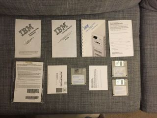 Ibm Ps/2 Model 95 Xp 486 Reference Disk With Manuals And Xga Drivers