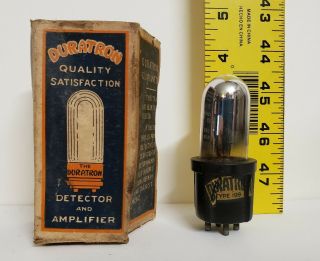 Vintage Duratron Type 199 Detector And Amplifier Vacuum Tube -