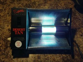 Vintage Sperti Desert Sun Tanning Lamp Portable Sunlamp/face Tan Vintage Pt - 9 - F