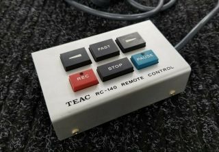 Teac Rc - 140 Remote Control For Reel Deck A - 4300
