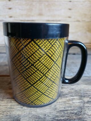 Vintage John Deere Insulated Thermo - Serv Mug Coffee Cup Usa Made