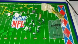 VTG 1976 Tudor Superbowl Electric Football STEELERS COWBOYS & 3