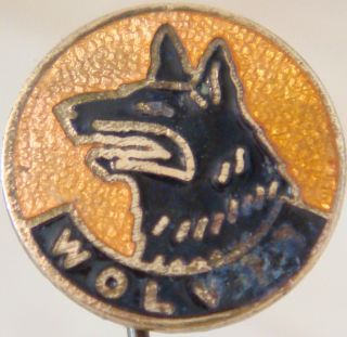 Wolverhampton Wanderers Fc Vintage Badge Maker Firmin London Stick Pin 15mm Dia