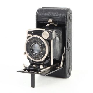 :zeiss Ikon " Jcarette " Icarette 500/12 6x4.  5cm 127 Film Folding Camera