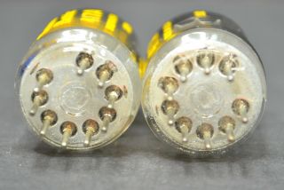 WESTERN ELECTRIC WE - 417A 5842 NOS PERFECT MATCHED PAIR - CLOSE CODES FROM 1955 4