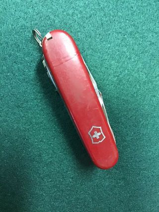 Vintage Victorinox Swiss Champ Pocket Knife Made In Switzerland