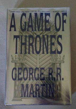 A Game Of Thrones - George R.  R.  Martin 1st/1st 1996 Hc/dj Near Fine
