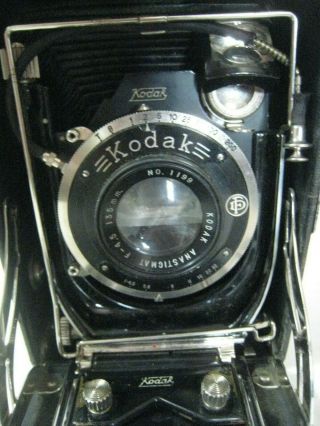 Vintage Kodak Bellows Camera; Anastigmat; Dr.  Nagel - Werk Stuttgart; Made - Germany