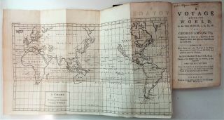 1748 Anson Voyage Round The World 1740 - 44 South Seas Travel Geography 3 Maps