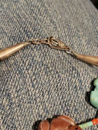 Vintage native american frog fetish bracelet 7