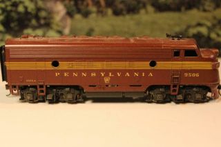 Ho Trains - Vintage Athearn Pennsylvania F - 3 Diesel - Needs Bands - 1wc
