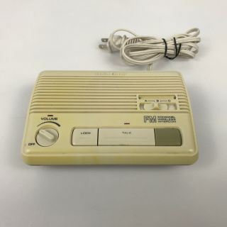 Vintage Radio Shack Realistic Fm 3 Channel Wireless Intercom 43 - 219 7.  D1