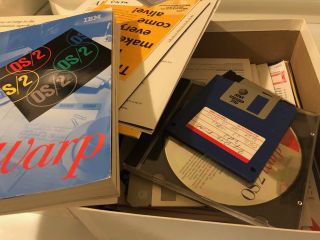 IBM OS/2 WARP V3.  0,  BONUS PACK OPEN BOX CD - ROM 3.  5 