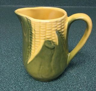 Vintage Shawnee Pottery Corn King 5 " Corn - Shaped Cream Pitcher Creamer 70