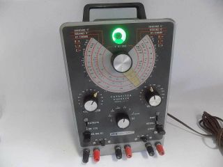 Factory Wired Professional Heathkit It - 11 (w) Multi - Function Capacitor Checker