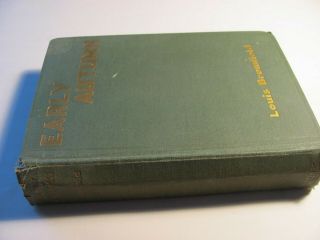 VINTAGE BOOK - EARLY AUTUMN,  A STORY OF A LADY by LOUIS BROMFIELD 1926 - HB 2