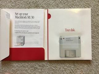 Apple Macintosh SE/30 Software bundle - Open Me First Start Guide 2