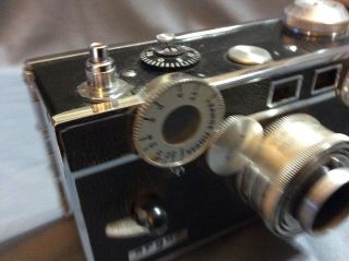 Vintage 35mm Argus C - 3 Rangefinder Camera C3 Brick 3.  5 Cintar With Case 2