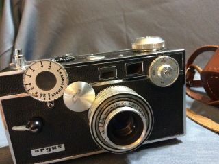 Vintage 35mm Argus C - 3 Rangefinder Camera C3 Brick 3.  5 Cintar With Case 3