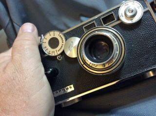 Vintage 35mm Argus C - 3 Rangefinder Camera C3 Brick 3.  5 Cintar With Case 4