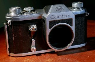 Vintage 1950s Zeiss Ikon Contax D 35mm Slr Zeiss Vintage Film Camera Film Camera