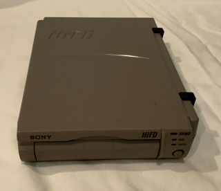 Vintage Sony Hifd Floppy Drive - Parallel Interface - And As/is