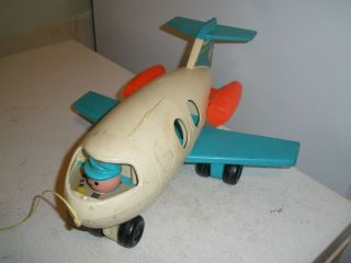 Vintage Fisher - Price Little People Airplane 2