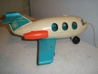Vintage Fisher - Price Little People Airplane 4