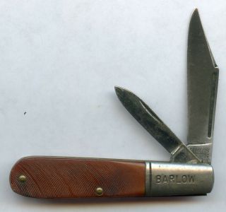 Camillus York Usa Vintage Barlow Pocket Knife Os.