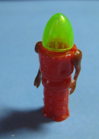 Vintage Plastic Mechanical Robby Robbie The Robot Gumball Charm 1960 