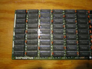 AST SixPakPlus 384KB RAM Card for IBM PC XT 5150 5160 8 - bit ISA Drivers RTC 2
