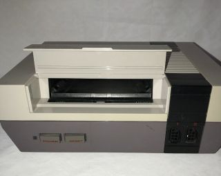 VTG NES Classic Nintendo NES System 1 Controller Power Cord RF Switch Gun 6