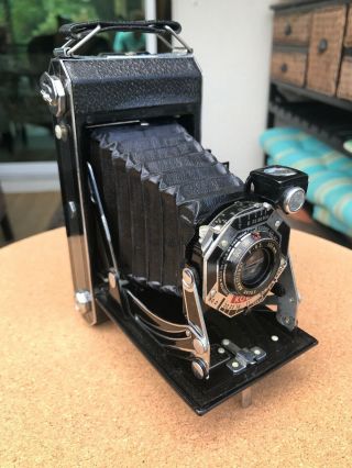 Vintage Art Deco Kodak Six - 20 Camera - Folding Bellows Shutter