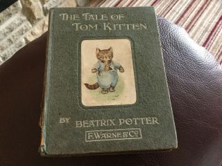 1st Edition Beatrix Potter The Tale Of Tom Kitten