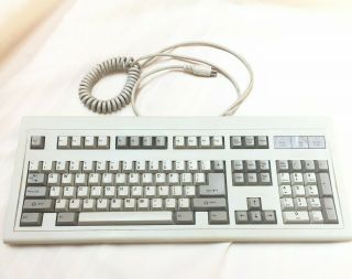 Vintage Epc Sk8801b1u 5 Pin Din Keyboard Ibm - - Pc At & Xt Switchable